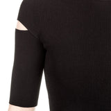 Helmut Lang Damen Strickkleid schwarz