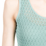 M Missoni Damen Strick Kleid mint
