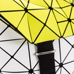 BAO BAO ISSEY MIYAKE Handtasche gelb weiß