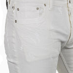 Fagassent Herren Jeans JESUS beschichtet weiß