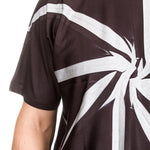 ISSEY MIYAKE Herren T-Shirt WRINKLE T schwarz