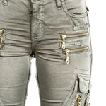 Robin`s Jean Damen Cargo Hose RAPTOR khaki