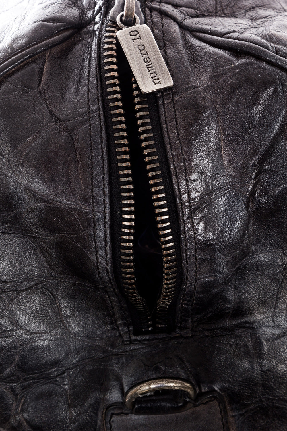 numero 10 Leder Tasche anthrazit