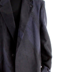 ISSEY MIYAKE Herren Mantel bicolor schwarz