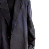 ISSEY MIYAKE Herren Mantel bicolor schwarz
