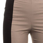 Minx Damen Hose MAYE beige schwarz