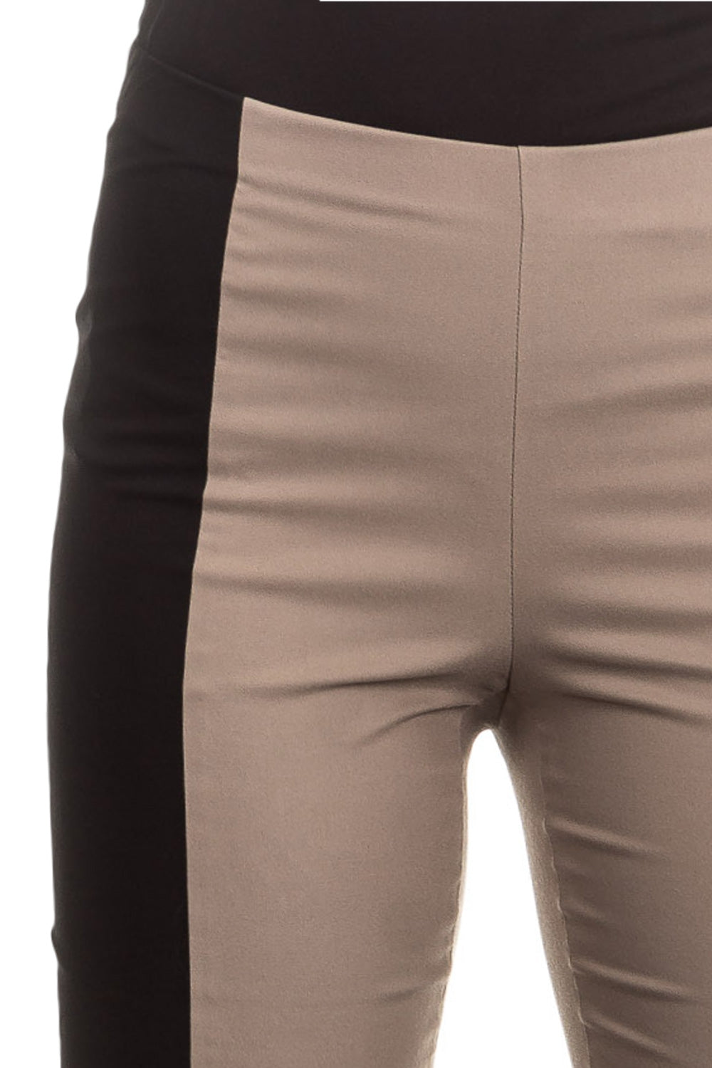Minx Damen Hose MAYE beige schwarz