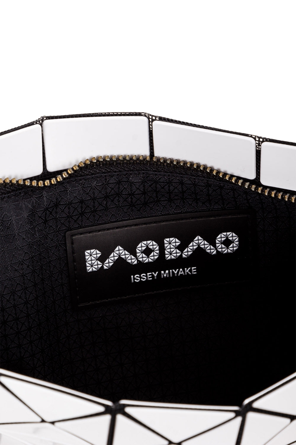 BAO BAO ISSEY MIYAKE Clutch PLATINUM weiß