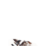 Marsèll Damen Leder Sandalen Scalzato fasce braun weiß