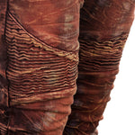 Robin`s Jean Damen Jeans MOTORCYCLE orange