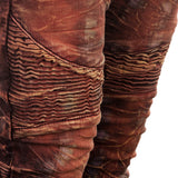 Robin`s Jean Damen Jeans MOTORCYCLE orange