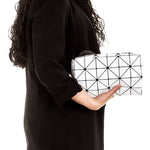 BAO BAO ISSEY MIYAKE CARTON S SMALL MESSENGER BAG weiß