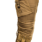 Robin`s Jean Damen Cargo Hose RAPTOR ocker