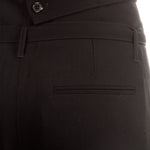 Ann Demeulemeester Damen Hose Avantgarde schwarz 