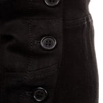 Ann Demeulemeester Damen 7/8 Hose Avantgarde schwarz 