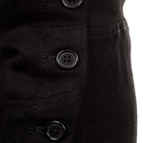 Ann Demeulemeester Damen 7/8 Hose Avantgarde schwarz 