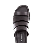 Ann Demeulemeester Herren Leder Sandale VACCHETTA schwarz
