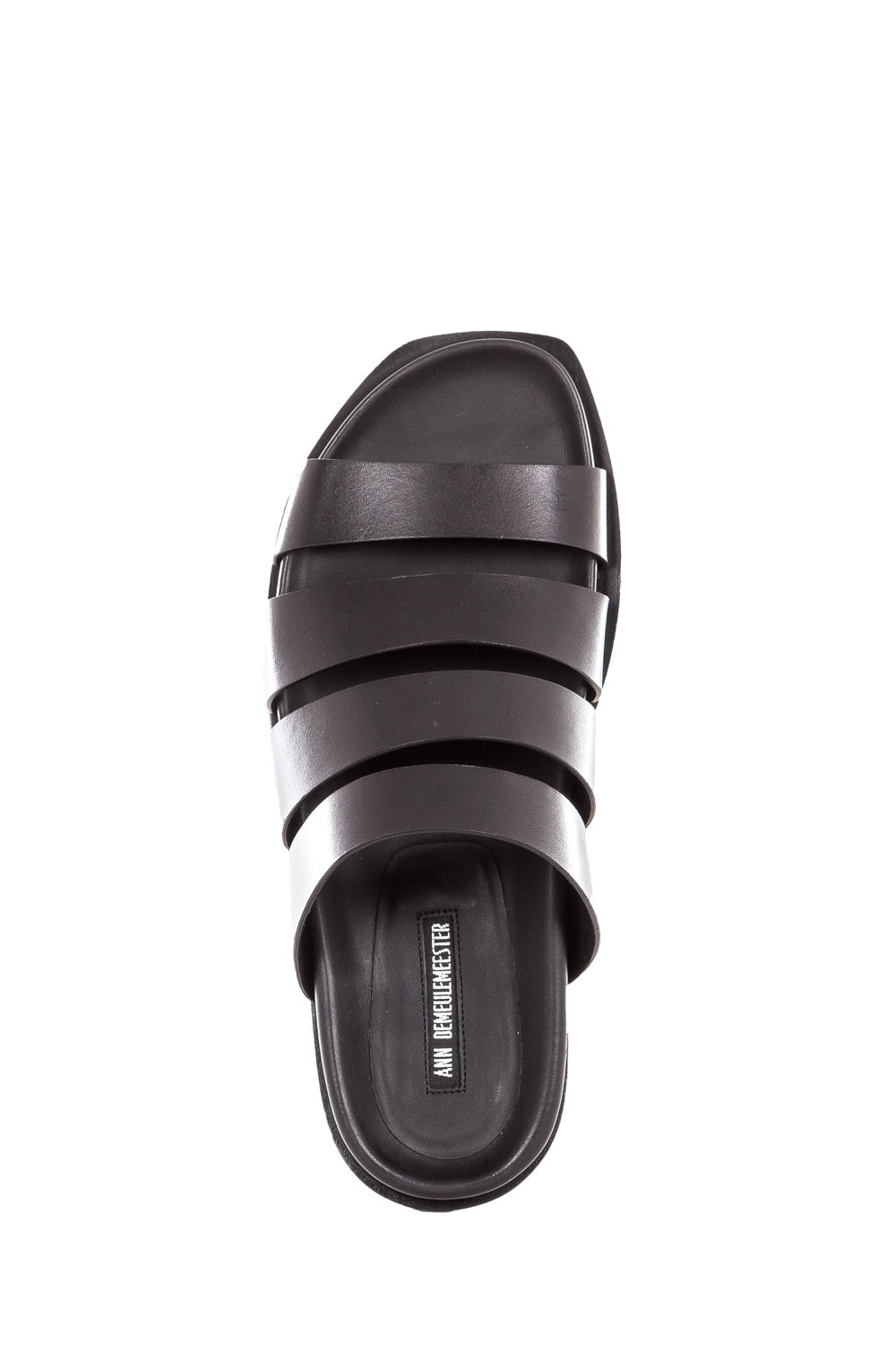 Ann Demeulemeester Herren Leder Sandale VACCHETTA schwarz