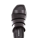 Ann Demeulemeester Herren Leder Sandale VACCHETTA schwarz