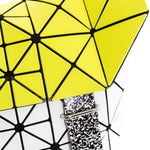 BAO BAO ISSEY MIYAKE Handtasche gelb weiß