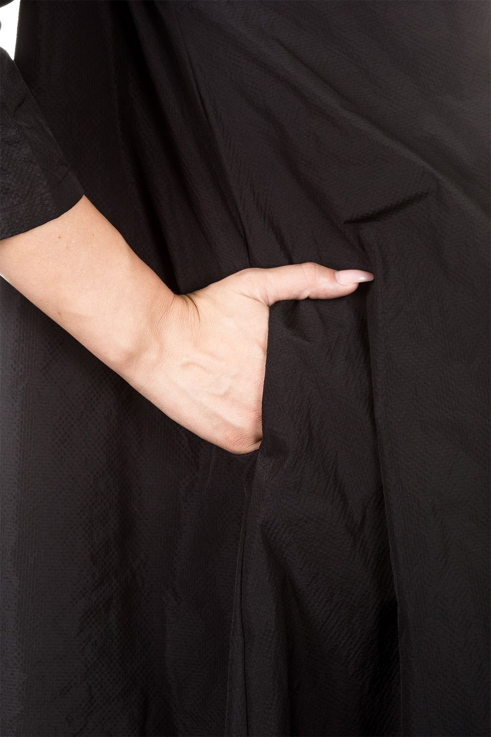 Katharina Hovman Damen Kleid A-Linie anthrazit