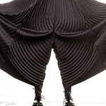 ISSEY MIYAKE Plissee Hoserock schwarz