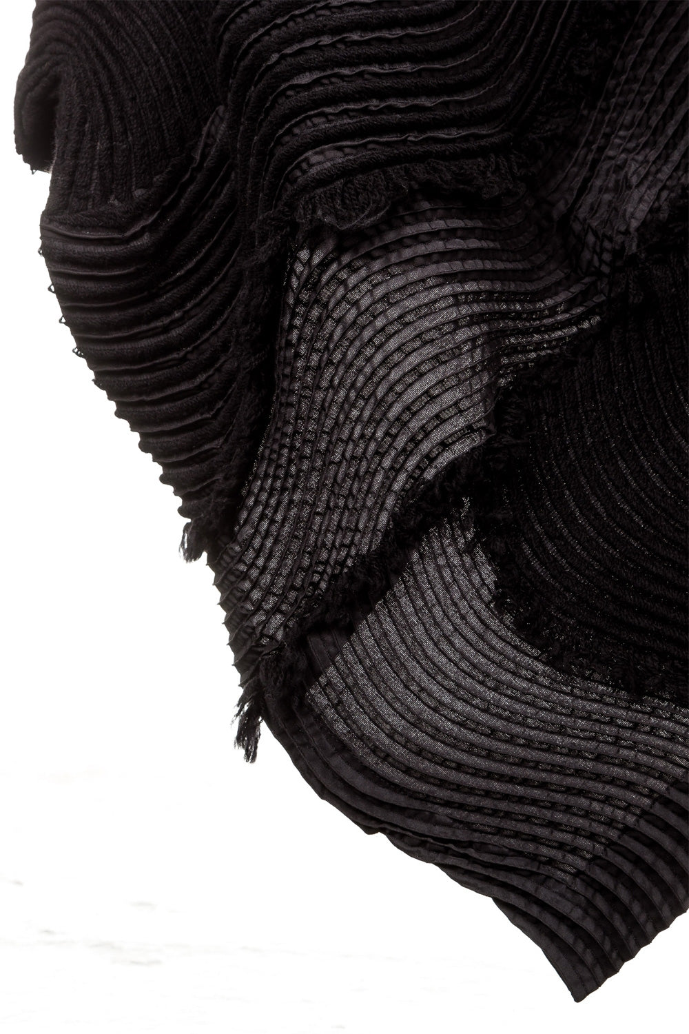 ISSEY MIYAKE Plissee Kleid schwarz