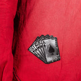 Robin`s Jean Herren Hemd Patches rot