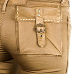 Robin`s Jean Damen Cargo Hose RAPTOR ocker