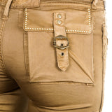 Robin`s Jean Damen Cargo Hose RAPTOR ocker