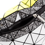 BAO BAO ISSEY MIYAKE Handtasche gelb weiß
