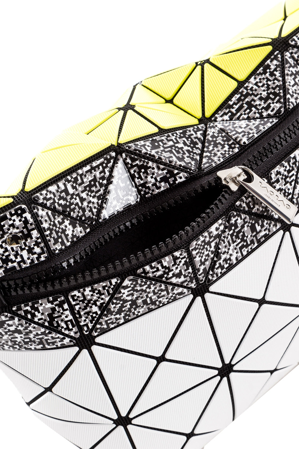 BAO BAO ISSEY MIYAKE Handtasche gelb weiß