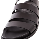 Ann Demeulemeester Herren Leder Sandale VACCHETTA schwarz