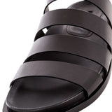Ann Demeulemeester Herren Leder Sandale VACCHETTA schwarz