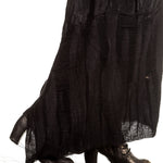 Masnada Damen Abendkleid schwarz