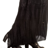Masnada Damen Abendkleid schwarz
