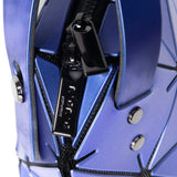 BAO BAO ISSEY MIYAKE handbag BOSTON blue metallic