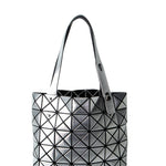 BAO BAO ISSEY MIYAKE Handtasche PLATINUM silber Frontansicht
