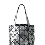 BAO BAO ISSEY MIYAKE Handtasche PLATINUM silber Frontansicht