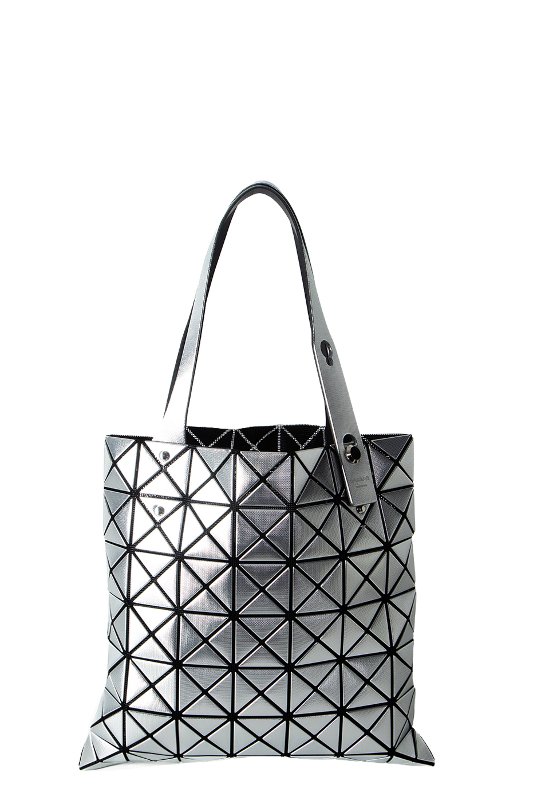 BAO BAO ISSEY MIYAKE Handtasche PLATINUM silber Frontansicht