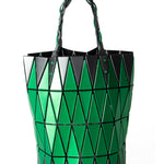 BAO BAO ISSEY MIYAKE Handtasche BASKET grün Frontansicht