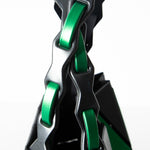BAO BAO ISSEY MIYAKE Handtasche BASKET grün Tragegriff Detail