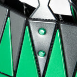 BAO BAO ISSEY MIYAKE Handtasche BASKET grün Verschluss Detail