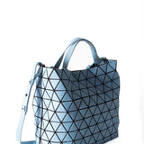 BAO BAO ISSEY MIYAKE Handtasche CRYSTAL MATTE hellblau Rückansicht