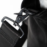 Yohji Yamamoto Damen Leder Shopper schwarz Detail