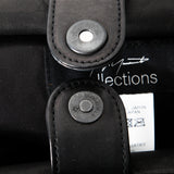 Yohji Yamamoto Damen Leder Shopper schwarz Verschluss