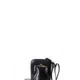 Y´s Yohji Yamamoto Damen Leder Umhängetasche schwarz