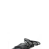 Y´s Yohji Yamamoto Damen Leder Umhängetasche schwarz liegend