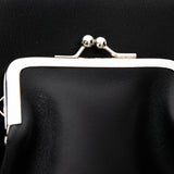 Y´s Yohji Yamamoto Damen Leder Umhängetasche schwarz Detail