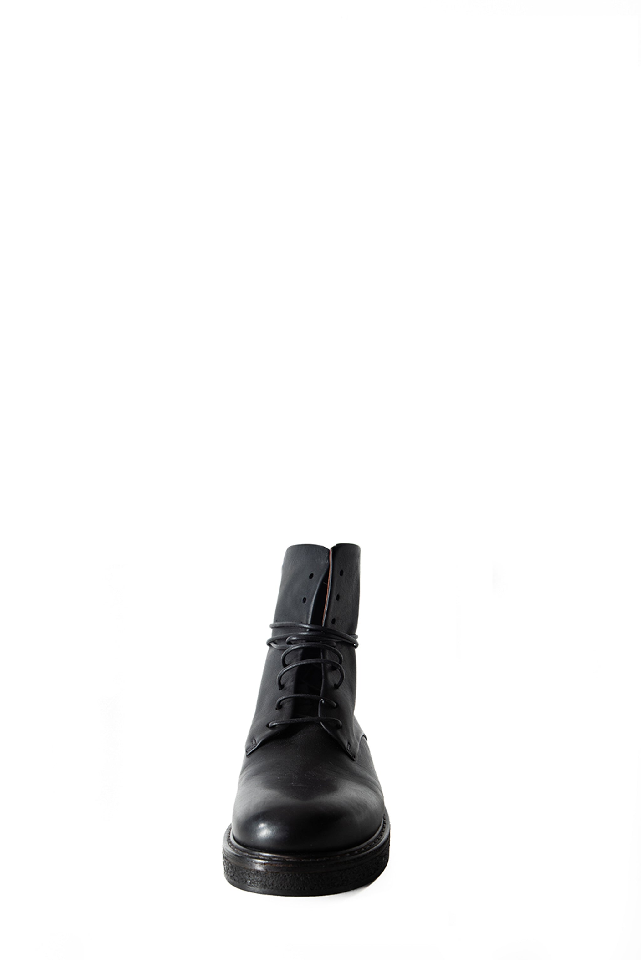 Marsèll Damen Kalbsleder Boots Parrucca schwarz Vorderansicht